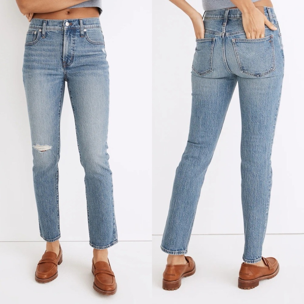 NWT Madewell The Mid-Rise Perfect Vintage Jean Size 24 style #ND511